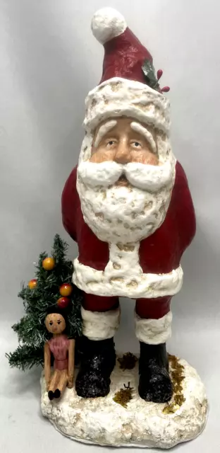 11” Santa Free Standing Hiding A Present 2003
