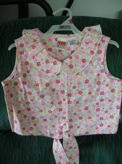 Sleeveless Top ...Girls  1- Size (5)  And  3 -Size  (6)  Choose Your Size