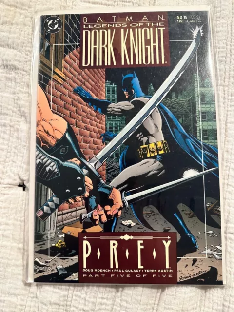 Batman Legends Of The Dark Knight #15  (Dc 1991)