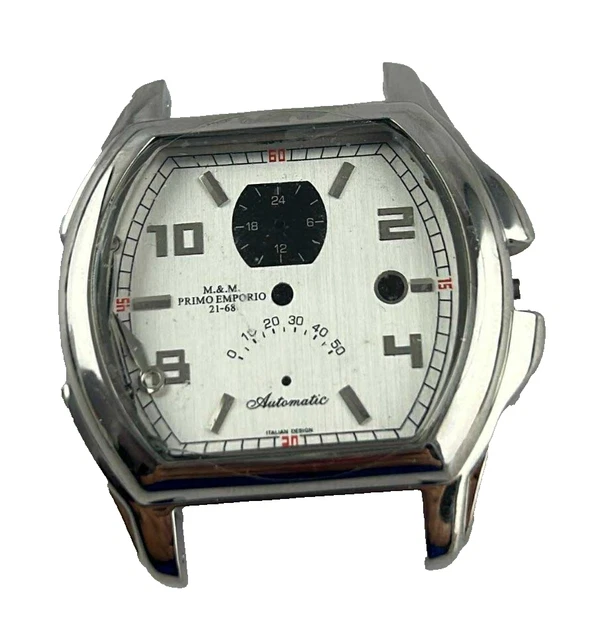 Verre De Montre Métalplan Diamètre 30.5 Mm – Bague Chromée (Neuf, Sans Boîte)