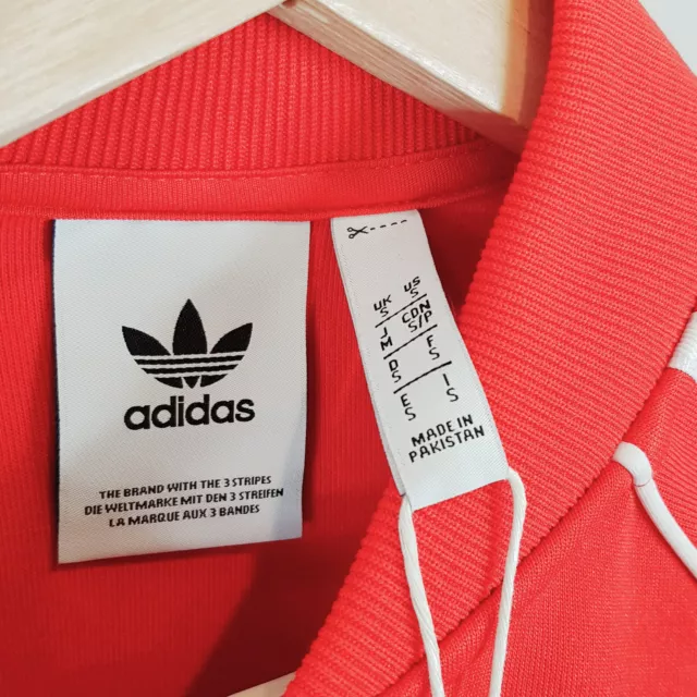 ADIDAS Mens Size S Red SST Superstar Track Top Jacket NEW + TAGS 3