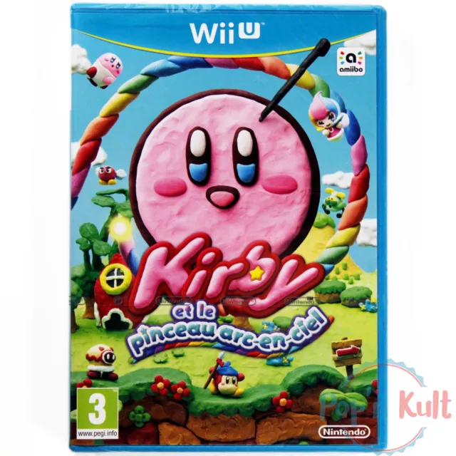 Jeu Kirby et le Pinceau Arc-en-Ciel [VF] sur Nintendo Wii U NEUF sous Blister