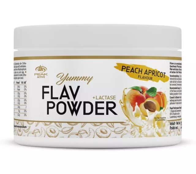 (55,96 EUR/kg) Peak Yummy Flav Powder 250g Dose Geschmackspulver Flavour