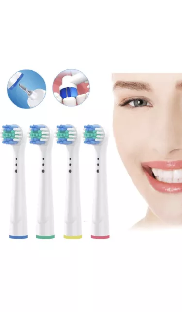 8 Testine Ricambio Compatibili Spazzolini Elettrici Braun Oral-B 8 pz 3