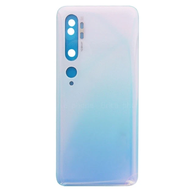 Vitre Arrière (cache Batterie) Pour Xiaomi Mi Note 10/10 Pro - Noir - Neuf