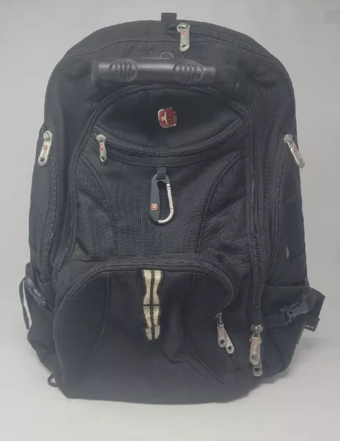 SWISSGEAR AIRFLOW SCANSMART Laptop Backpack 17.75 Inch Many Pockets $29 ...