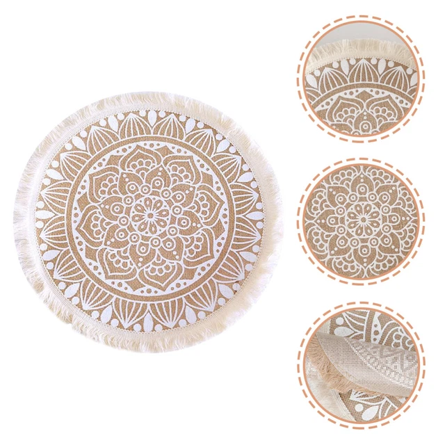 Juegos de mesa de comedor juegos de mesa trenzados juegos de mesa de macrame