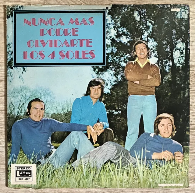 NUNCA MAS PODRE OLVIDARTE LOS CUATRO SOLES LP 1976 Vinyl Latin W