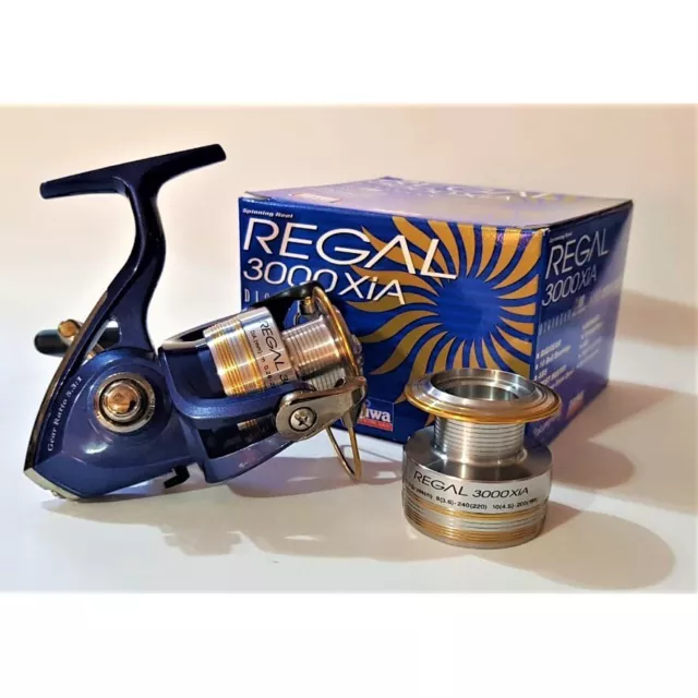 DAIWA REGAL 3000XIA+ spare spool fishing spinning reel OLD STOCK £50.00 -  PicClick UK