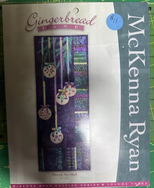 Gingerbread Lane Pieced Navidad Quilt Pattern McKenna Ryan PineNeedles Christmas Gingerbread Lane Pieced Navidad Quilt Pattern McKenna Ryan PineNeedles Christmas