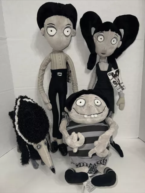 DISNEY Frankenweenie PLUSH SET Victor Frankenstein ELSA Van Edgar PERSEPHONE NWT DISNEY Frankenweenie PLUSH SET Victor Frankenstein ELSA Van Edgar PERSEPHONE NWT