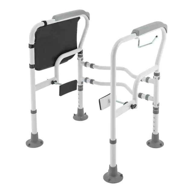Toilet Safety Frame Toilet Safety Rails and Grab Bars for Seniors, Elderly-441lb