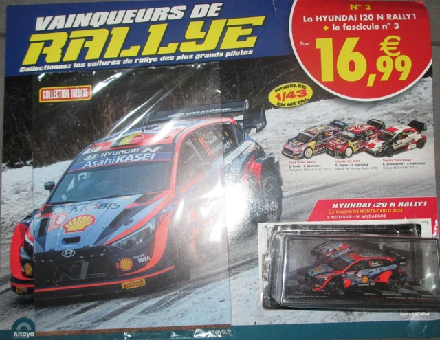 Hyundai H350 Motorsport, Voiture De Rallye Assistance 1/43 Altaya, Neuve