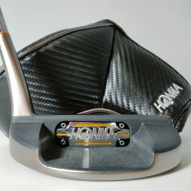 Putter Golf Honma Pro Special LB-201 Type I - Longueur 34 Pouces, Droitier, Acier, Bon état
