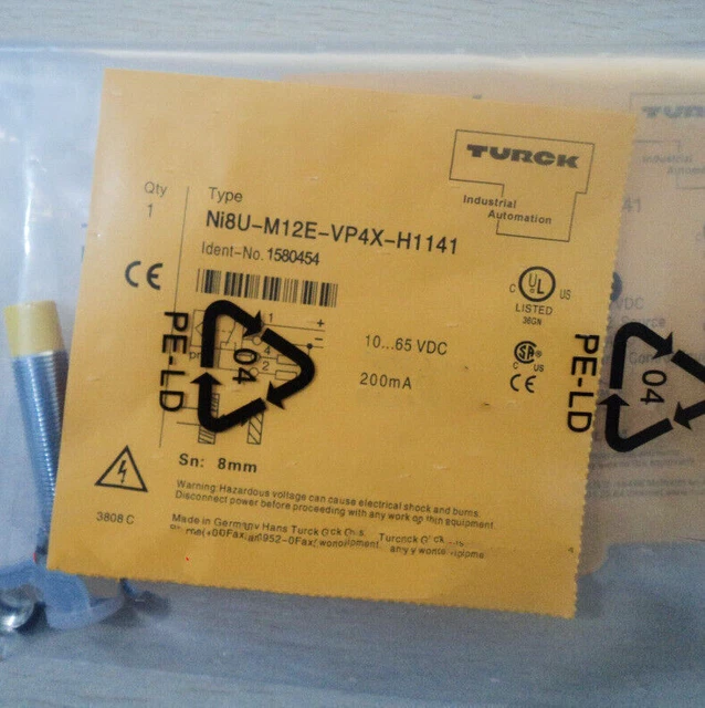 1pcs NEW For TURCK Ni8U-M12E-VP4X-H1141 Proximity switch sensor