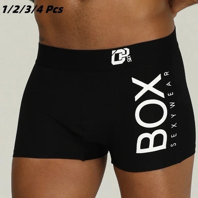 Marque Homme Sous-vêtements Boxer Coton Respirant Culotte Homme Sous-vêtements Confortables Mesh Culotte Homme Boxers Shorts Malles | FR