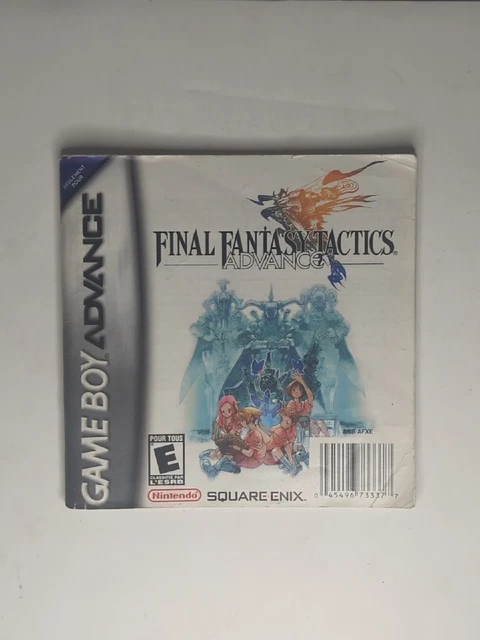 L'ART DE FINAL Fantasy Tactics Livre D'Art Officiel 2025 Square Enix Japonais EUR 65,00