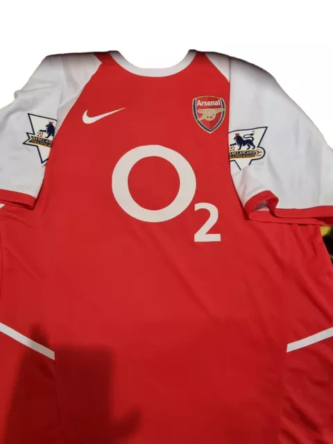 Thierry Henry Signed Arsenal Jersey Beckett Coa