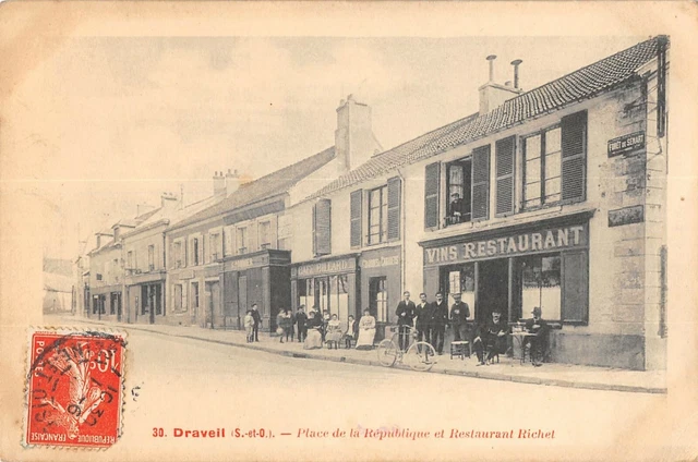 Carte Postale Ancienne AK PARIS - Grèves De Draveil-Vigneux (700438) - Photo Presse