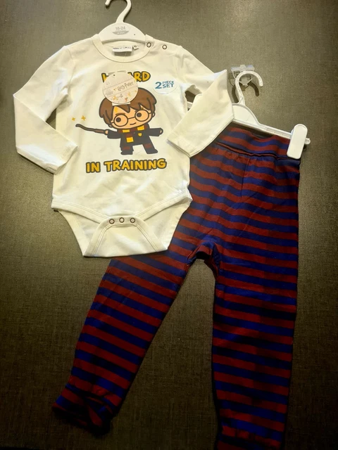 ragazzi 18-24 mesi NUOVO CON ETICHETTE Harry Potter gilet top leggings pantaloni jogger set next da
