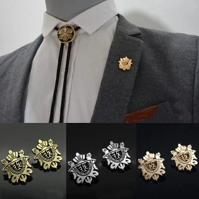 RETRO BADGE BROOCH Lapel Pin Men Suit Coat Tie Pin Brooch Jewelry