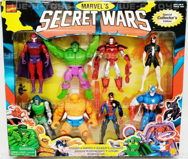 Marvel Comics Secret Wars 8 Action Figures Collector's Edition Toy Biz #48062