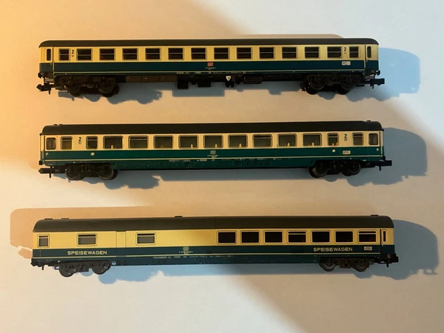 3 X DB (German Railways) coaches in Blue\/Grey Livery \u00a31.16 - PicClick UK