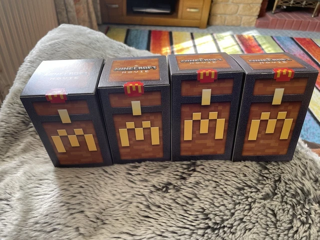 Coffret Collector McDonald's Minecraft – Collection Complète De Figurines – NEUF