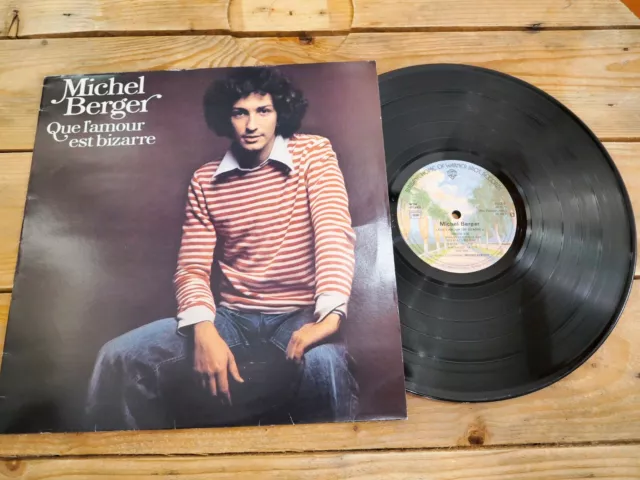 MICHEL BERGER QUE L'amour Est Bizzare Lp 33T Vinyle Ex Cover Ex Original  1975 EUR 39,00 - PicClick FR
