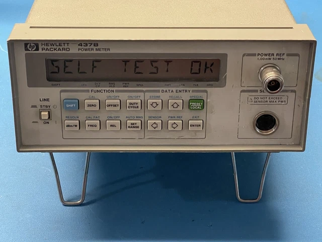 Hewlett Packard 437B RF Power Meter