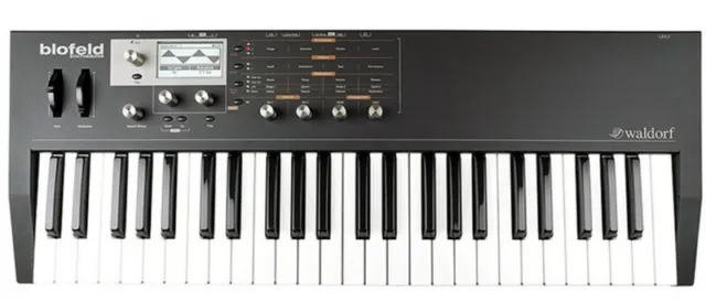 Waldorf Blofeld Keyboard Synthesizer, Black