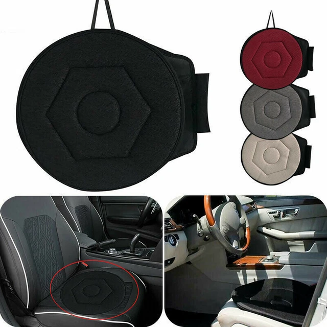 Cojín giratorio giratorio para oficina hogar ayuda a la movilidad almohadilla para silla de coche