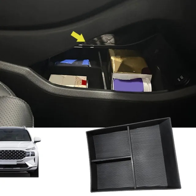 Pour Fiat 500 Armrest Box Intérieur Console Centre Boîte de rangement  Accoudoir Car-styling Décoration Accessoires Pièces avec USB Led Ligh