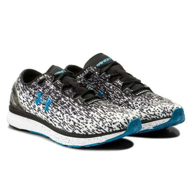 Under Armour Trainers Mens UA Charged Bandit 3 Black Ombre Gym Running Shoes