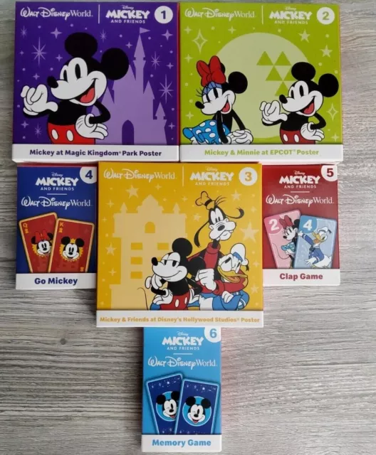 2023 MCDONALD'S MICKEY AND FRIENDS Disney Happy Meal toys Set Of 6 New
