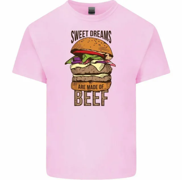 T-shirt divertente da uomo Food Sweet Dreams Are Made of Beef chef cucina barbecue 6