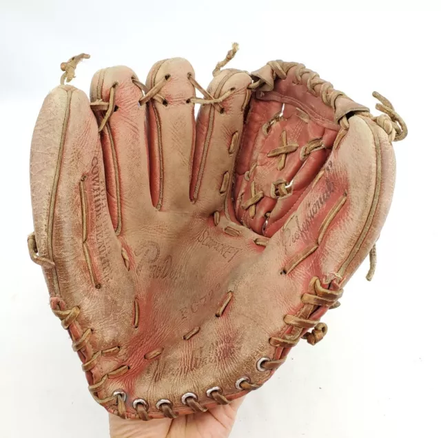 VTG Johnny Walker Baseball Glove LHT Lefty Mitt Cowhide Leather Japan 10" FG722