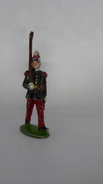 Quiralu - Soldat / Soldier - Defile - Saint Cyr - Fusil A L'epaule - Alu  Lqa124