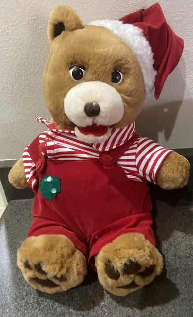GEMMY ANIMATED TALKING Plush Christmas Bear Twas’ The Night Before