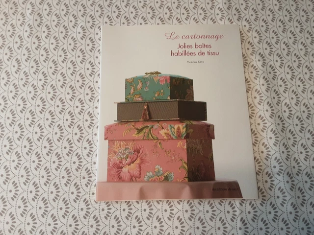 Livre Cartonnage Tendresse - 23 Créations Habillées De Tissu Par Maki Saeki - Occasion