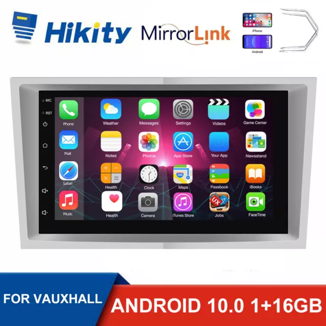 7" Android 10 For Vauxhall Corsa C/D Antara Astra H GPS SAT NAV Car Stereo Radio