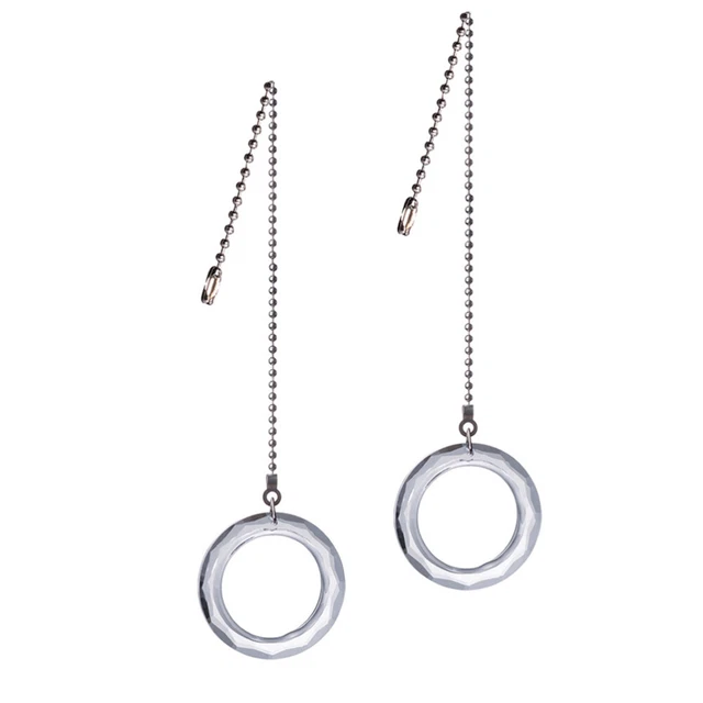 Eleganti Orecchini Pendenti A Infinito In Argento 925 Leggeri - Gioiello Donna - 2