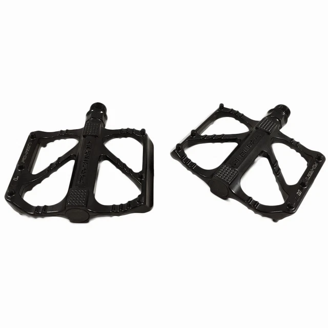 9/16" Bike Bicycle Sport Pedals NonSlip Metal Mountain Cycling Riding Black