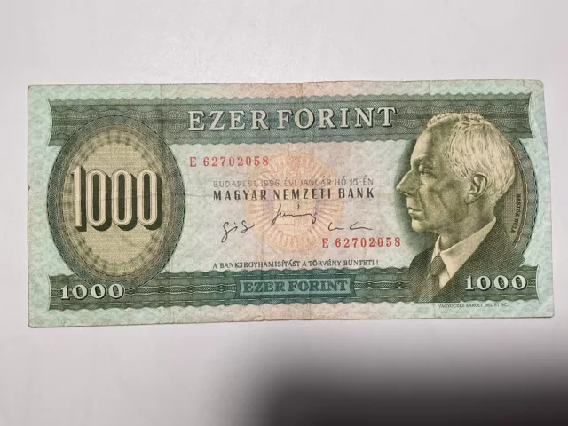 +++   Magyar Nemzeti Bank   1000, Ezer Forint   1996    E   +++