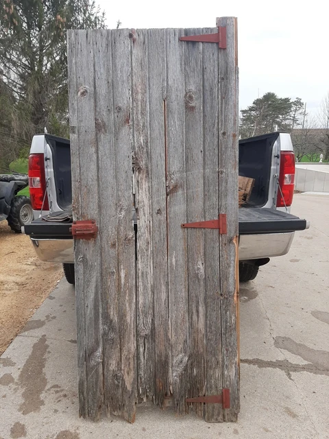Vintage Iowa Barn Door Antique Door
