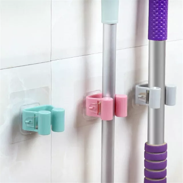 Sucker Mop Holder Wall Mounted Suction Cup Rag/Broom/Umbrella/Mop Rac NTD-wf