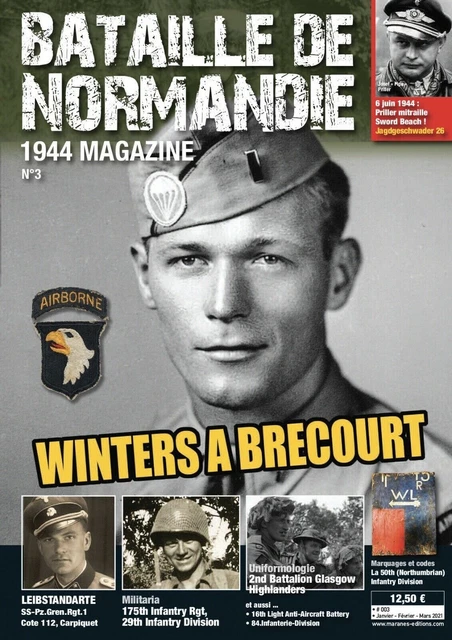 BATAILLE DE NORMANDIE 1944 MAGAZINE 3 janvier février mars 2021 NO