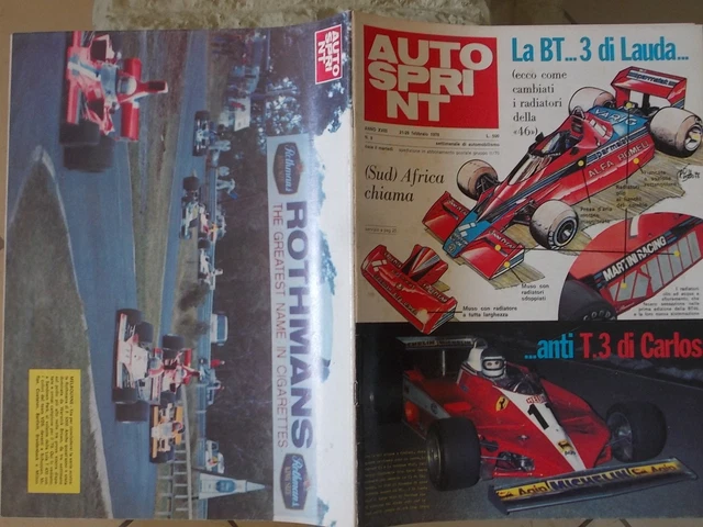 AUTOSPRINT 1978/38=DOSSIER GP F1 Monza=Gran Premio D'italia=Patrese