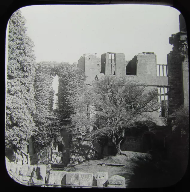 Glass Magic Lantern Slide KENILWORTH CASTLE NO2 C1910 ENGLAND