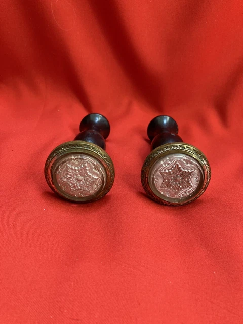 Antique Pair Of Victorian Curtain Tie Backs